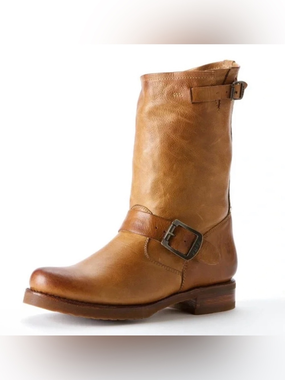 Frye Veronica Slouch Short  Engineer Boot Size 6.5
